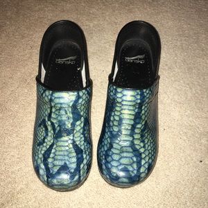 Dansko snakeskin inspired style